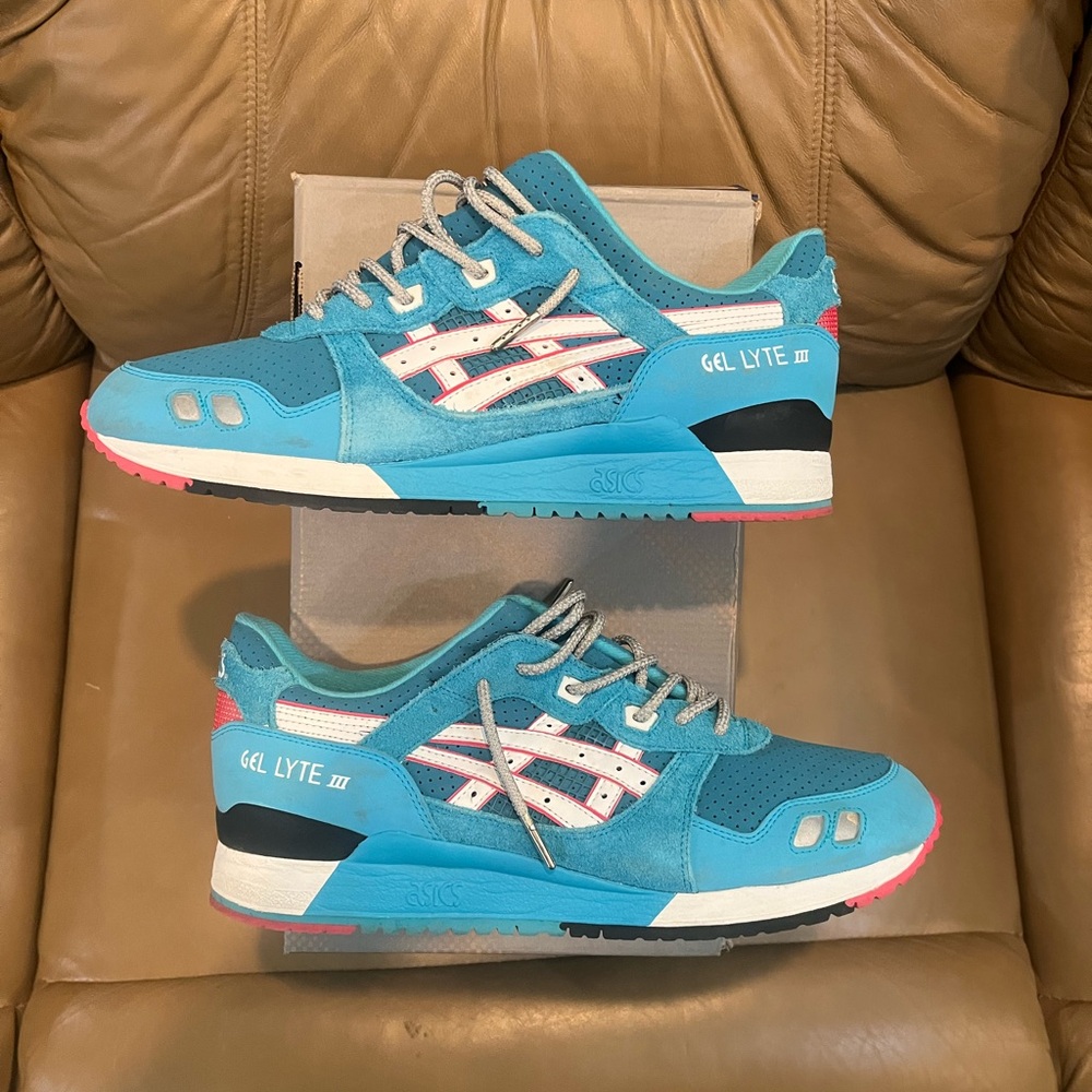 ASICS Gel Lyte III x Bait Teal Dragon Size 12 Men’s Sneakers -